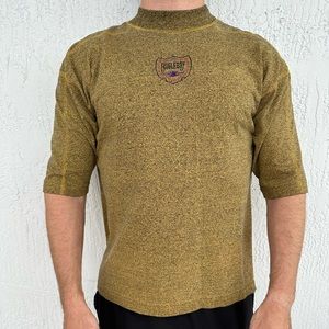 Vintage Bugle Boy Mock Neck Tee